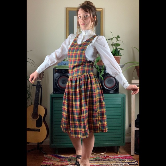 *SOLD* Vintage Eber San Francisco Pinafore Jumper - Picture 7 of 13